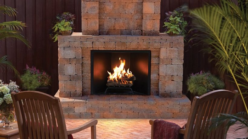 The six best ideas for outdoor fireplaces