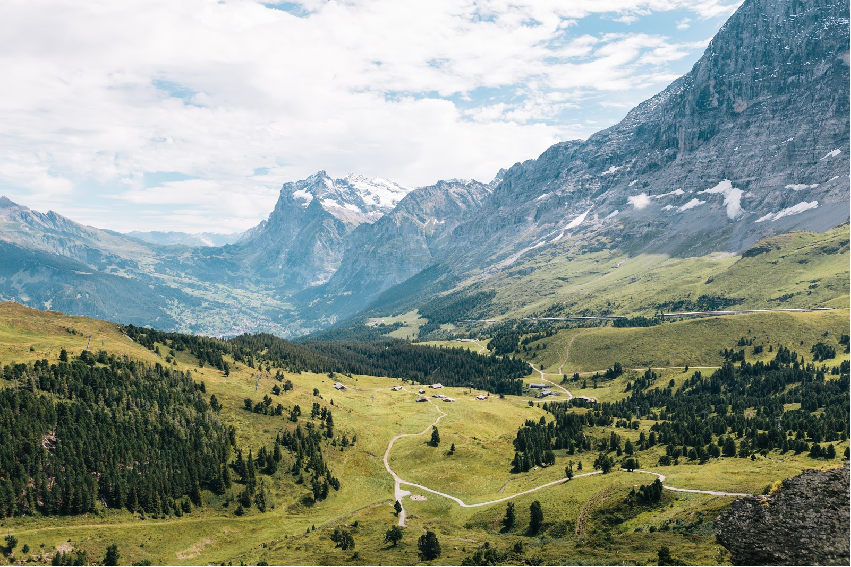 Beautiful places in Switzerland